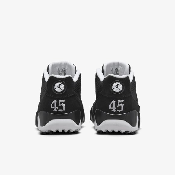 Nike Air Jordan 9 Retro G NRG Low Barons Golf Spikes Black FN6930-001 sz 10 - Picture 8 of 16